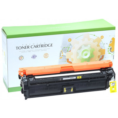 STATIC YELLOW toner cartridge compatible with HP CE342A yellow remanufactured 7.500 pages