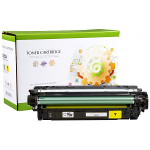 STATIC YELLOW toner cartridge compatible with HP CF032A yellow remanufactured 12.500 pages