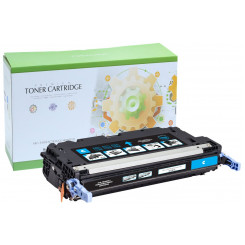 STATIC Toner cartridge compatible with HP Q7581A/Canon 1659B002 cyan remanufactured 6.000 pages