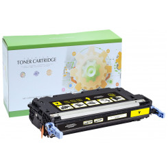 STATIC Toner cartridge compatible with HP Q7582A/Canon 1657B002 yellow remanufactured 6.000 pages
