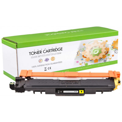 STATIC YELLOW Toner Cartridge - compatible with Brother TN243Y Yellow - 1.000 Pages