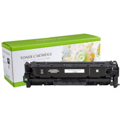 STATIC Toner cartridge compatible with HP CB380A black remanufactured 16.500 pages