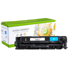 STATIC Toner cartridge compatible with HP CB381A cyan remanufactured 21.000 pages