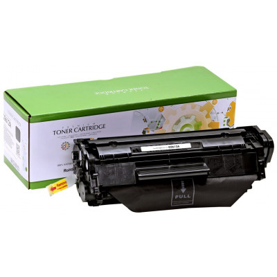 STATIC BLACK Toner Cartridge compatible with HP Q2612A - 2.000 pages