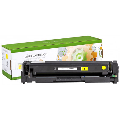 STATIC YELLOW toner cartridge compatible with HP CF402X yellow High Capacity compatible 2.300 pages