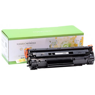 STATIC Toner cartridge compatible with HP CF283A black compatible 1.500 pages
