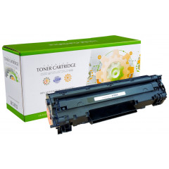 STATIC Toner cartridge compatible with HP CF283X black High Capacity compatible 2.200 pages
