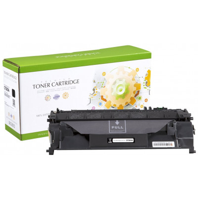 STATIC BLACK Toner cartridge compatible with HP CF280A - 2.700 pages