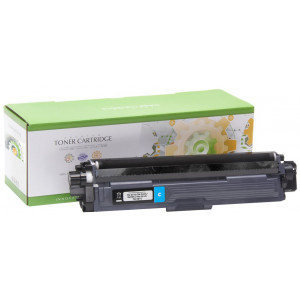 STATIC Toner cartridge compatible with Brother TN-221C/TN-241C cyan remanufactured 1.400 pages