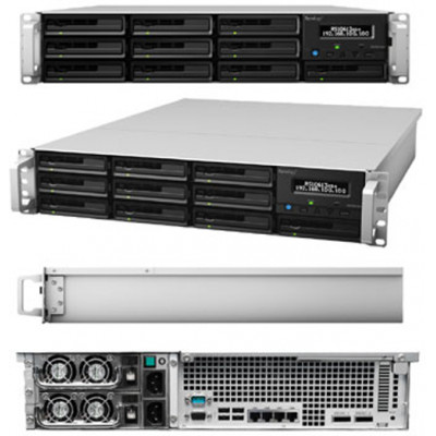 Synology RackStation RS10613xs+ - iSCSI Storage Server - 2 X Intel Xeon E3-1230 - 32 GB Ram - NO HDD - 3.5 Inches X 10 Caddys FREE