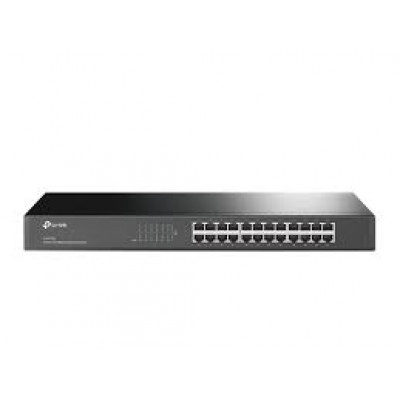TP-Link TL-SG1024D - Switch - 24 x 10/100/1000 - desktop, rack-mountable