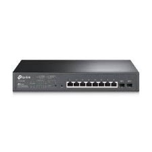 TP-Link JetStream TL-SG2210P V3 - Switch - smart - 8 x 10/100/1000 + 2 x SFP - desktop - PoE (58 W)