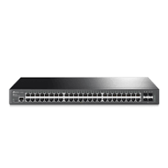 TP-Link JetStream T2600G-52TS - Switch - Managed - 48 x 10/100/1000 + 4 x Gigabit SFP - rack-mountable