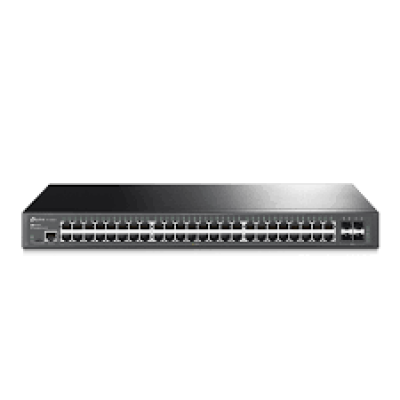 TP-Link JetStream TL-SG3452X V1 - Switch - Managed - 48 x 10/100/1000 + 4 x 10 Gigabit SFP+ - rack-mountable