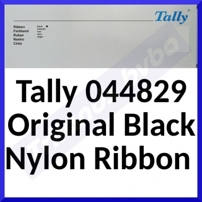 Tally 044829 Original Black Nylon Ribbon (4 Millon Charecters) for TALLY T2030, T2030-9, T2030-24, T2240, MT2030-9, MT3024-9, MT2030