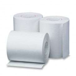 Thermal White Paper Roll 58mm X 62mm X 12mm - 55G Sharp ERA220 - Lenght ca. 50 Meters