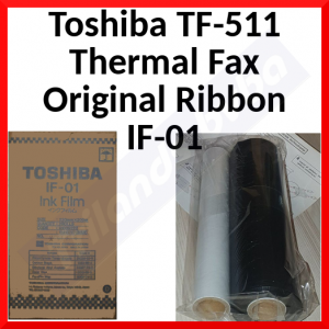 Toshiba TF-511 Thermal Fax Original Ribbon IF-01 (1 X Fax Roll of 300 Pages)