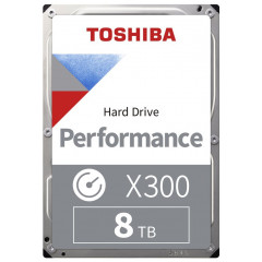 TOSHIBA X300 Performance Hard Drive 8To SATA 6.0Gbit/s 3.5p 7200tpm 256Mo Retail 