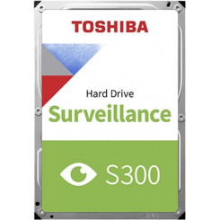 Toshiba S300 Surveillance - Hard drive - 2 TB - internal - 3.5" - SATA 6Gb/s - 5400 rpm - buffer: 128 MB