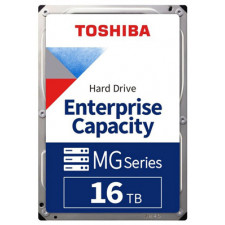 Toshiba MG08 Series MG08SCA16TE - Hard drive - 16 TB - internal - 3.5" - SAS 12Gb/s - 7200 rpm - buffer: 512 MB