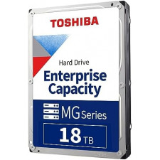 Toshiba MG09 Series MG09ACA18TE - Hard drive - 18 TB - internal - 3.5" - SATA 6Gb/s - 7200 rpm - buffer: 512 MB