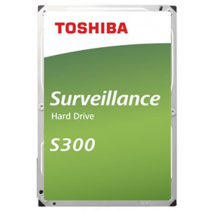 Toshiba S300 Surveillance - Hard drive - 6 TB - internal - 3.5" - SATA 6Gb/s - 5400 rpm - buffer: 256 MB