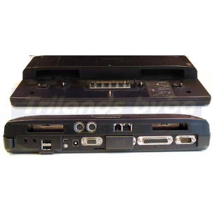 Toshiba PA3082E-1PRP Satellite Docking Station - Serial, Parallel, DVI, VGA, PS/2, USB, Audio, Modem, Ethernet Ports - Special Clearance Price