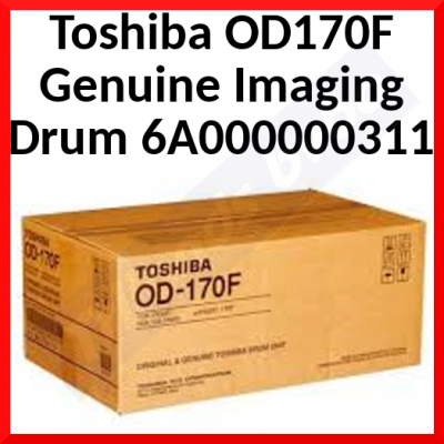 Toshiba OD170F BLACK Genuine OPC (Imaging Drum) - 20.000 Pages