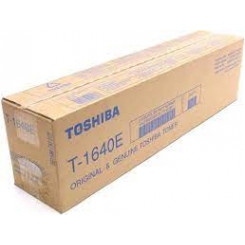 Toshiba T-1640E Black Toner Cartridge (5000 Pages) - Original Toshiba pack for eStudio 163, 165, 166, 167, 203, 205, 206, 207, 237