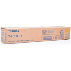 Toshiba T-FC50EY YELLOW Original Toner Cartridge (33600 Pages)