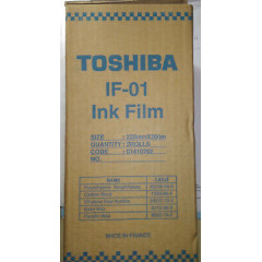 Toshiba TF-511 Thermal Fax Original Ribbon IF-01 (1 X Fax Roll of 300 Pages) - Sell Off Price