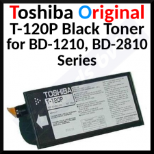 Toshiba T-120P BLACK Original Toner Cartridge (145 gms)