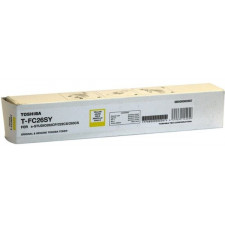 Toshiba T-FC26SY Yellow Original Toner Cartridge - 6000 Pages - for E-Studio 26SC, 222CS, 262C, 263C, 264C Series