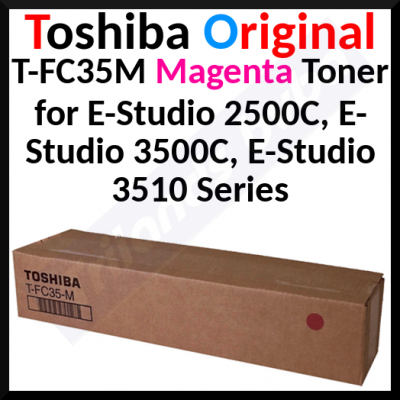 Toshiba T-FC35M MAGENTA Original Toner Cartridge (21.000 Pages)