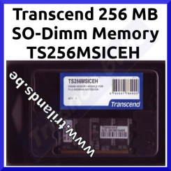 Transcend 256 MB SO-Dimm Memory TS256MSICEH