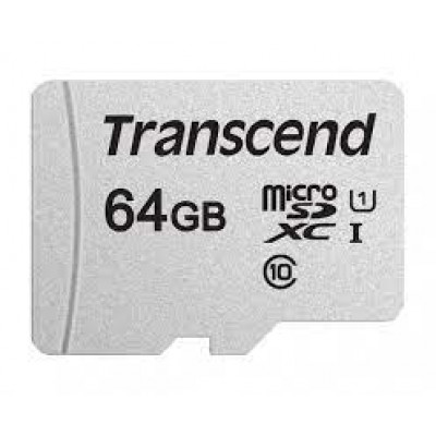 Transcend 300S - Flash memory card - 65 GB - UHS-I U1 / Class10 - microSDXC
