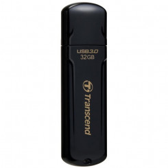 Transcend 32GB JetFlash 700 - USB flash drive - encrypted - 32 GB - USB 3.0 - black