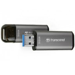 Transcend JetFlash 920 - USB flash drive - 128 GB - USB 3.2 Gen 1 - space grey