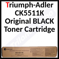 Triumph-Adler CK5511K Original BLACK Toner Cartridge - 18000 Pages
