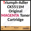 Triumph-Adler CK5511M Original MAGENTA Toner Cartridge - 12.000 Pages