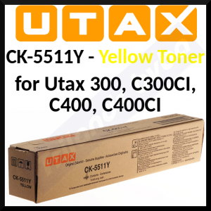 Utax 1T02R5AUT0 (CK5511Y) Original Yellow Toner Cartridge - 12.000 Pages