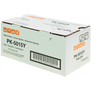 Utax PK5015Y Yellow Original Toner Cartridge 1T02R7AUT0 (4000 Pages)