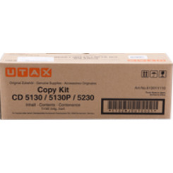 Utax 613011110 Black Original Toner Copy Kit Cartridge (3000 Pages) for Utex CD-5130, CD-5130P, CD-5230