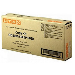 Utax 613011010 Black Original Toner Cartridge (15000 Pages) for Utax CD-5025, CD-5030