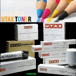 Utax 4472110010 Black Toner Cartridge (3500 Pages) - Original Utax Pack for Utax CLP-3721, CLP-4721