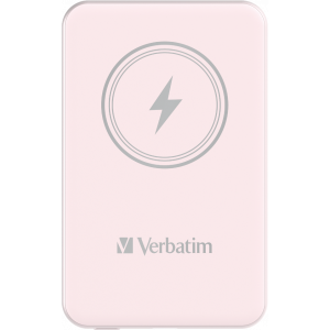 VERBATIM CHARGE'N'GO POWERBANK PINK 32243 wireless 5000mAh [32243]