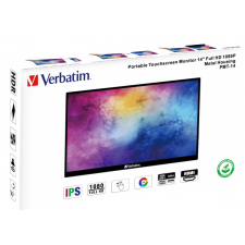 VERBATIM Portable TouchScreen PMT14 - 14" - Full HD 1080P - 49591