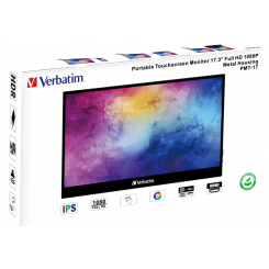 VERBATIM Portable TouchScreen PMT17 - 17.3" - Full HD 1080P - 49593