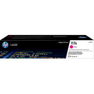 HP 117A MAGENTA ORIGINAL LaserJet Toner Cartridge W2073A (700 Pages) 