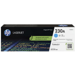 HP 230A CYAN ORIGINAL LaserJet Toner Cartridge W2301A (1.800 Pages)